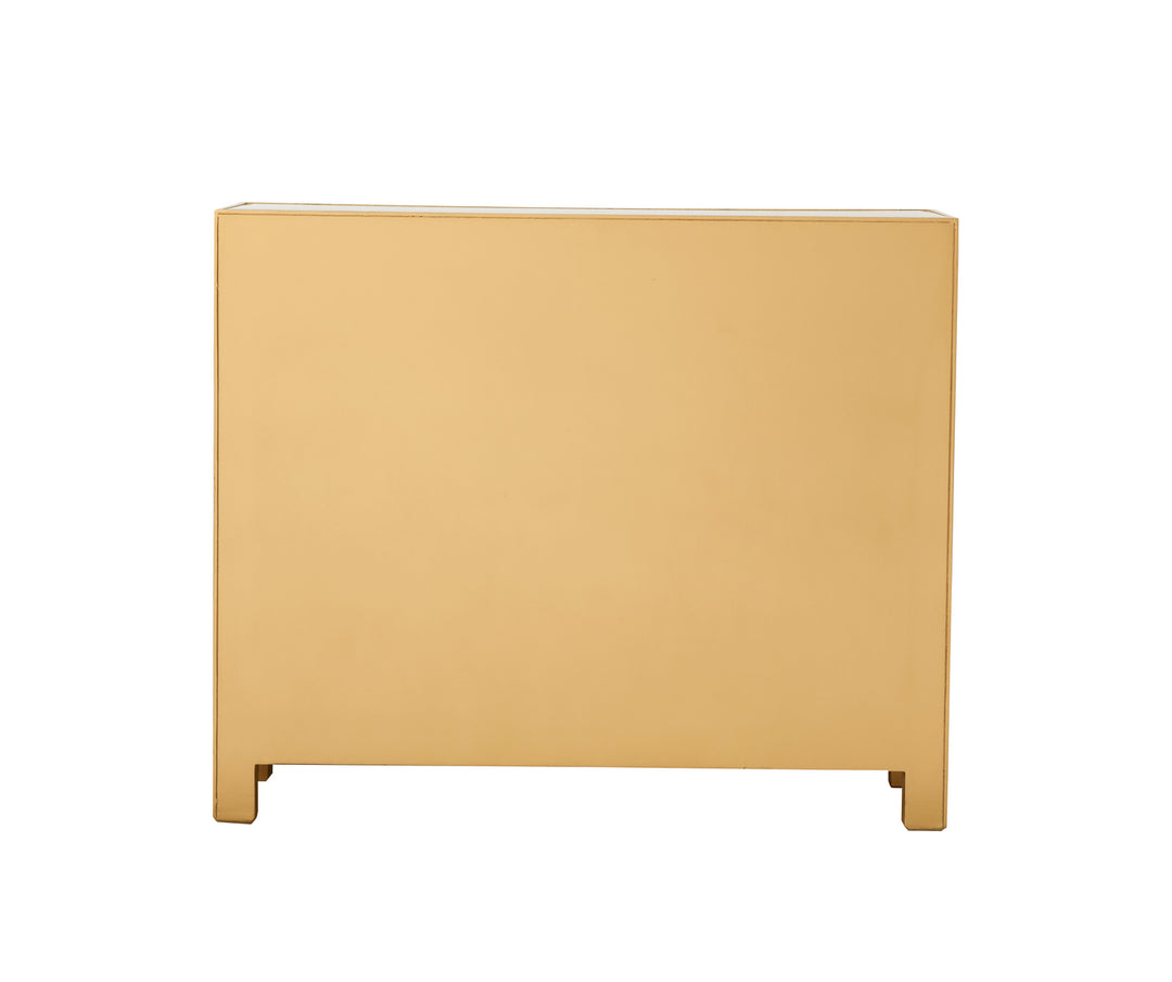 Elegant Lighting - MF72002G - Nightstand - REFLEXION - Antique gold