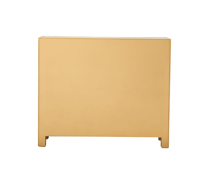 Elegant Lighting - MF72002G - Nightstand - REFLEXION - Antique gold