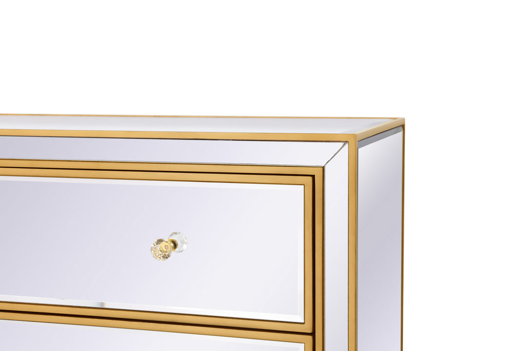 Elegant Lighting - MF72019G - Chest - REFLEXION - Antique gold