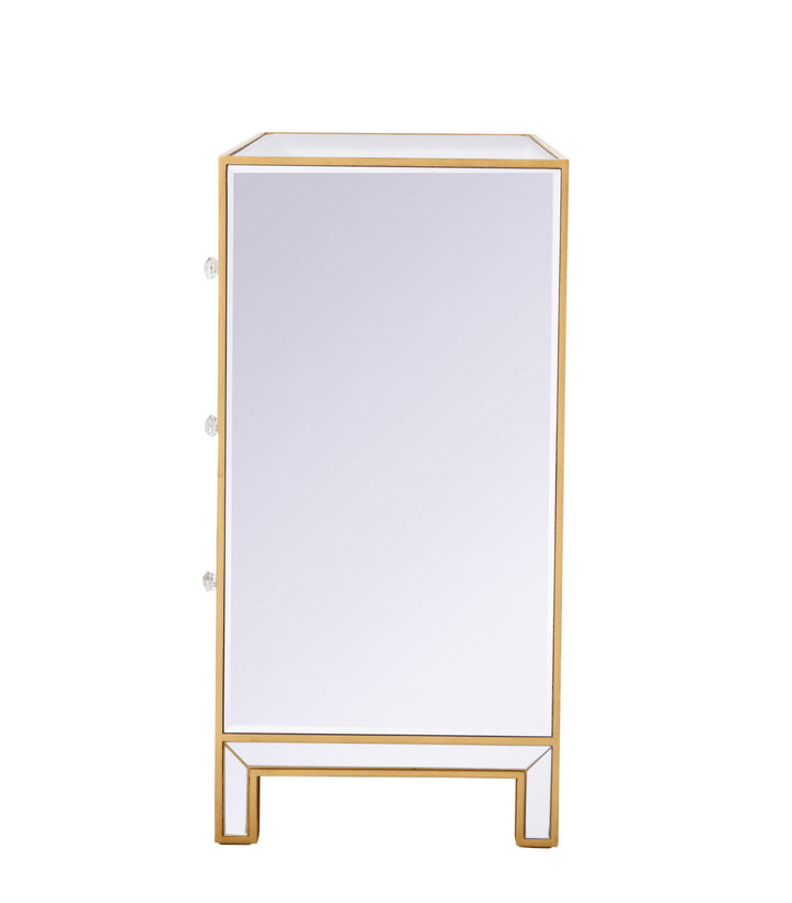 Elegant Lighting - MF72019G - Chest - REFLEXION - Antique gold