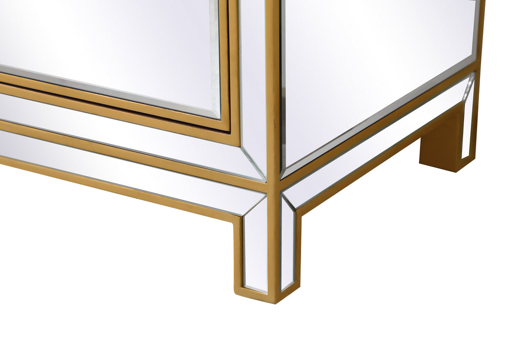 Elegant Lighting - MF72036G - Dresser - REFLEXION - Antique gold