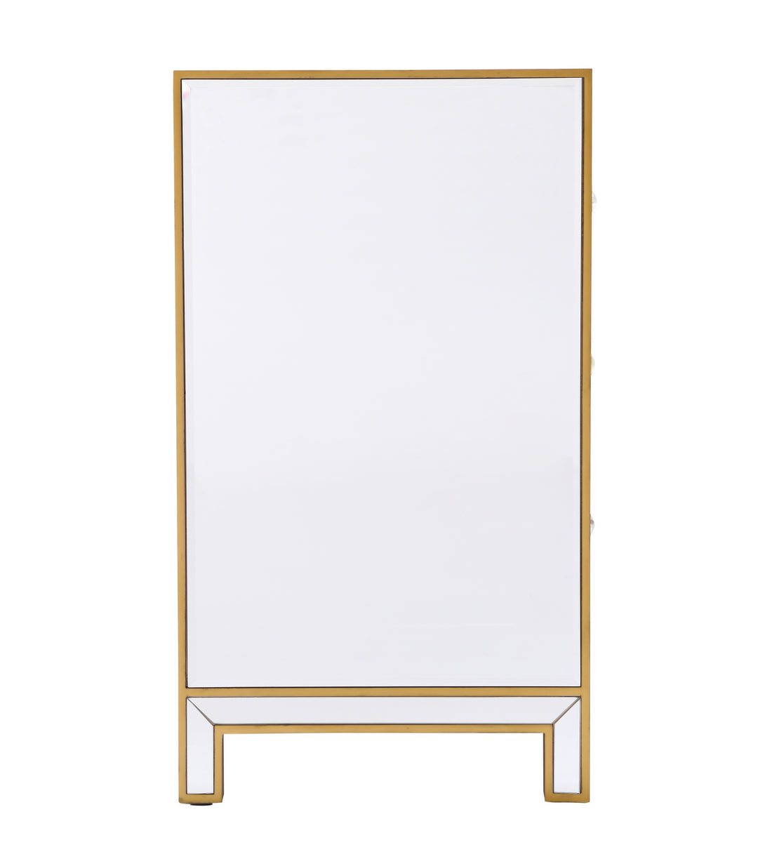 Elegant Lighting - MF72036G - Dresser - REFLEXION - Antique gold
