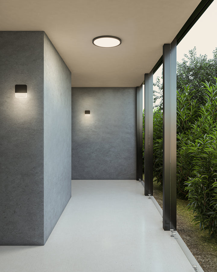 Dals - CFLEDR18-CC-BK - LED Flushmount - Delta - BK