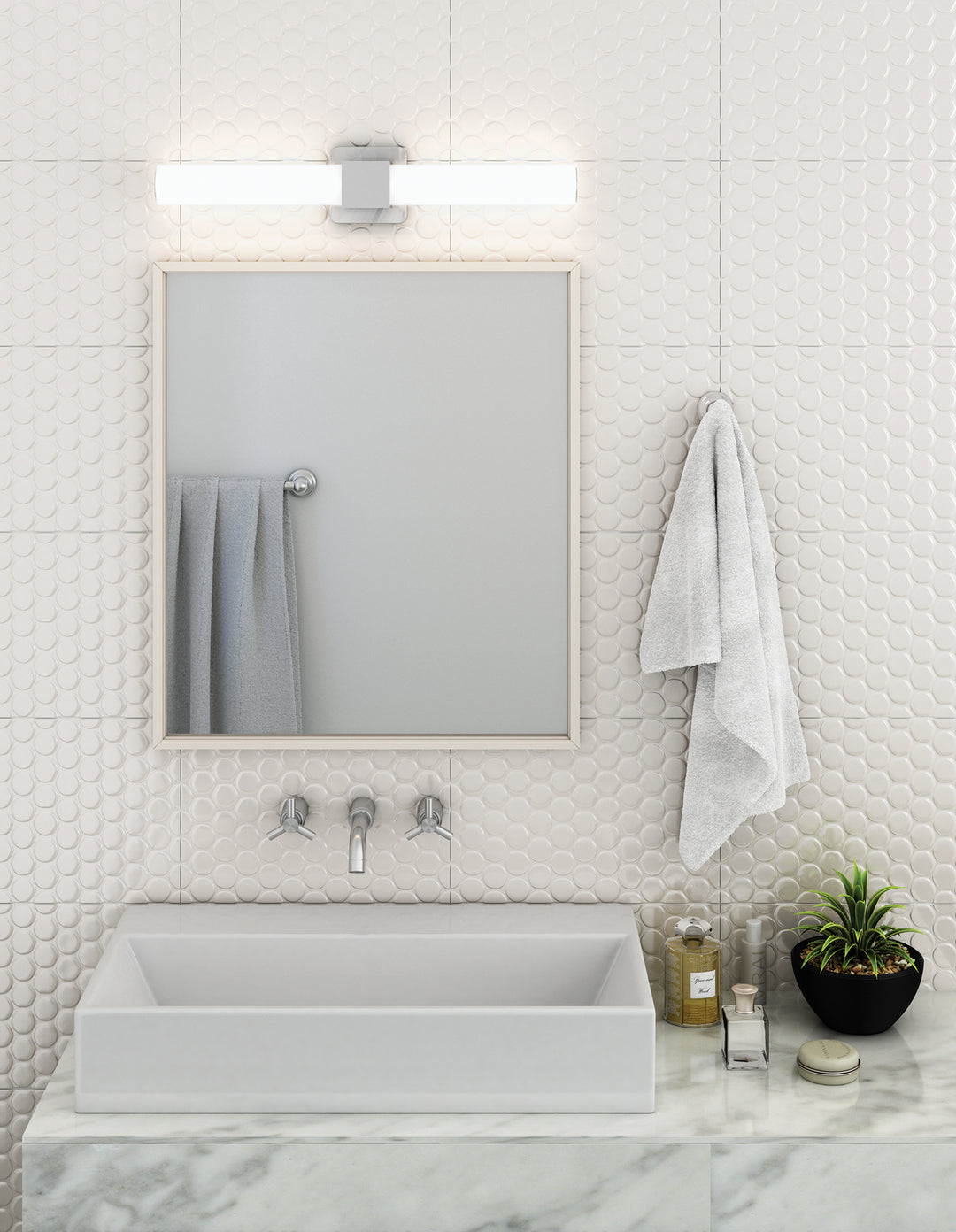 Dals - LEDVAN002-CC-36CH - LED Vanity - Noble Two - CH