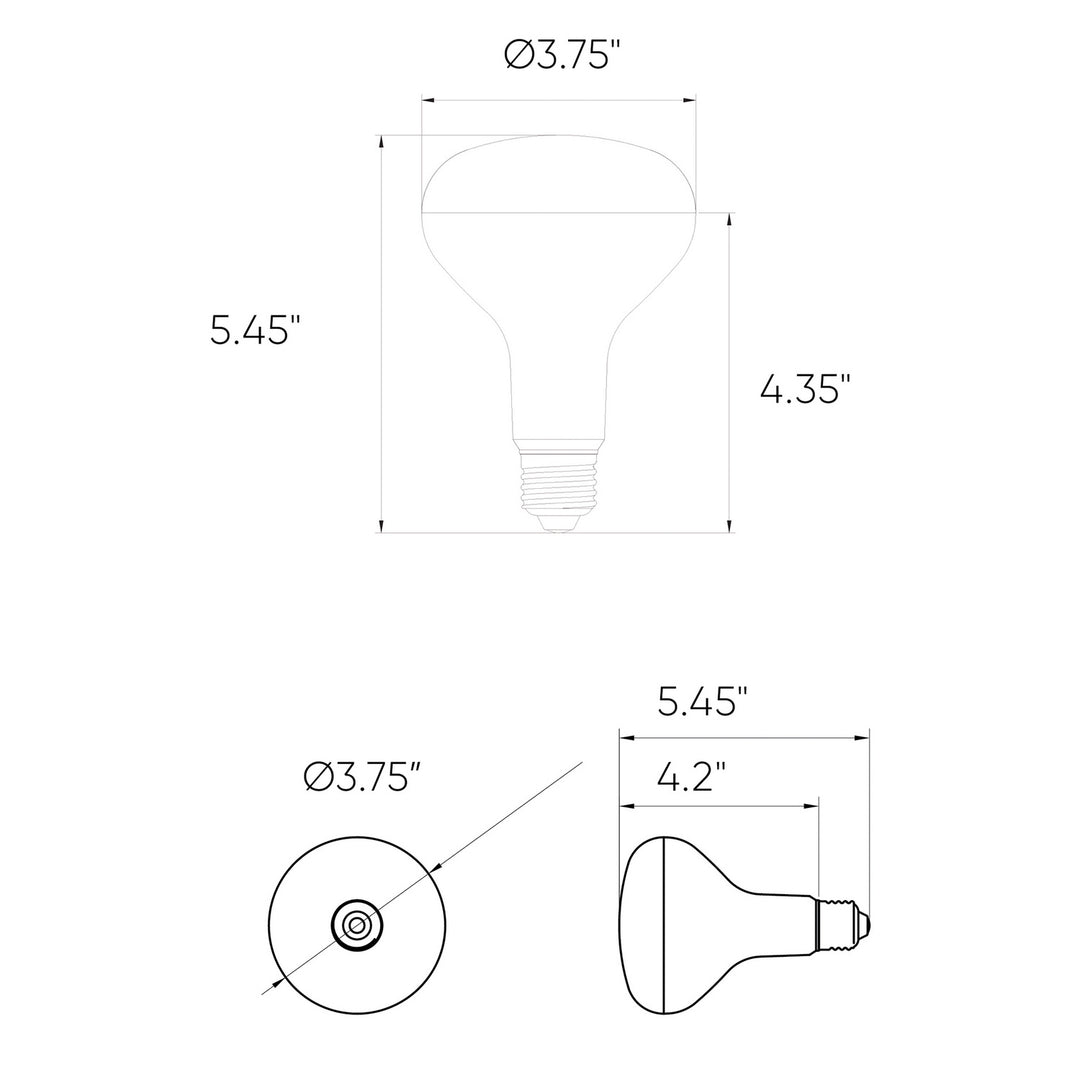 Dals - SM-BLBBR30 - Connect SMART LED BR30 bulb - BR30 Smart - WH