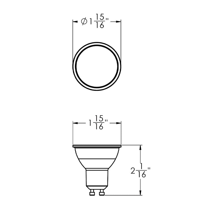 Dals - SM-BLBGU10 - Connect SMART LED GU10 bulb - GU10 Smart - WH