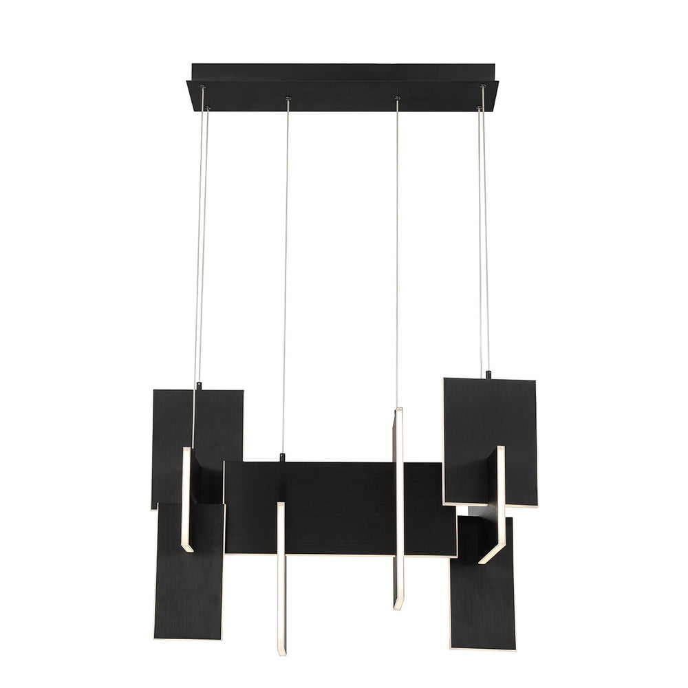 Eurofase Canada - 37345-025 - COBURG-CHD-33IN-BK - COBURG - Black