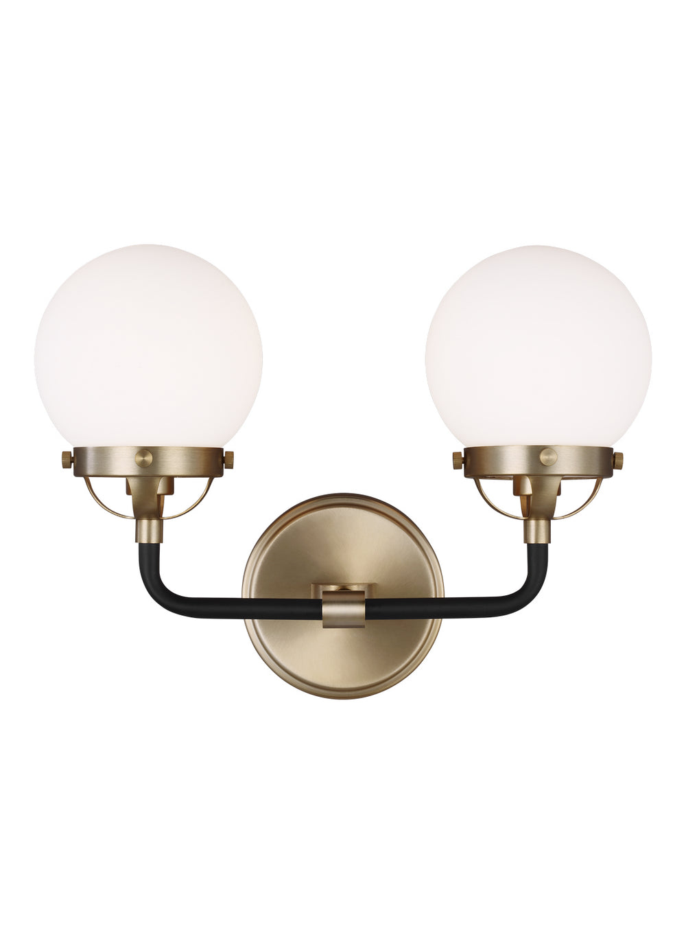 Visual Comfort Studio Canada - 4487902EN-848 - Two Light Wall / Bath - Cafe - Satin Brass