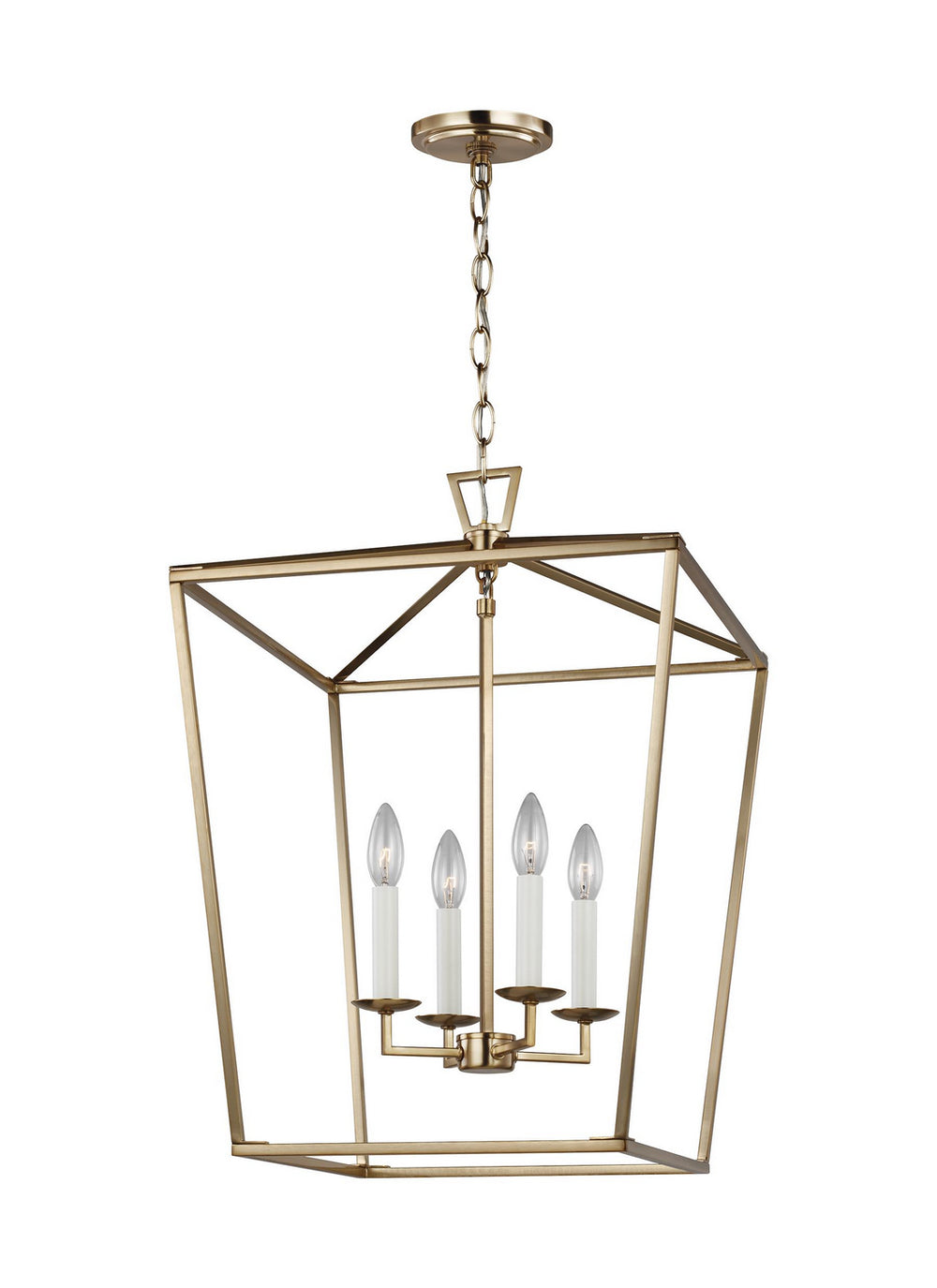 Visual Comfort Studio Canada - 5392604EN-848 - Four Light Lantern - Dianna - Satin Brass