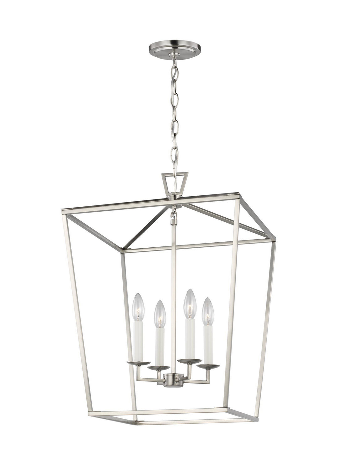 Visual Comfort Studio Canada - 5392604EN-962 - Four Light Lantern - Dianna - Brushed Nickel