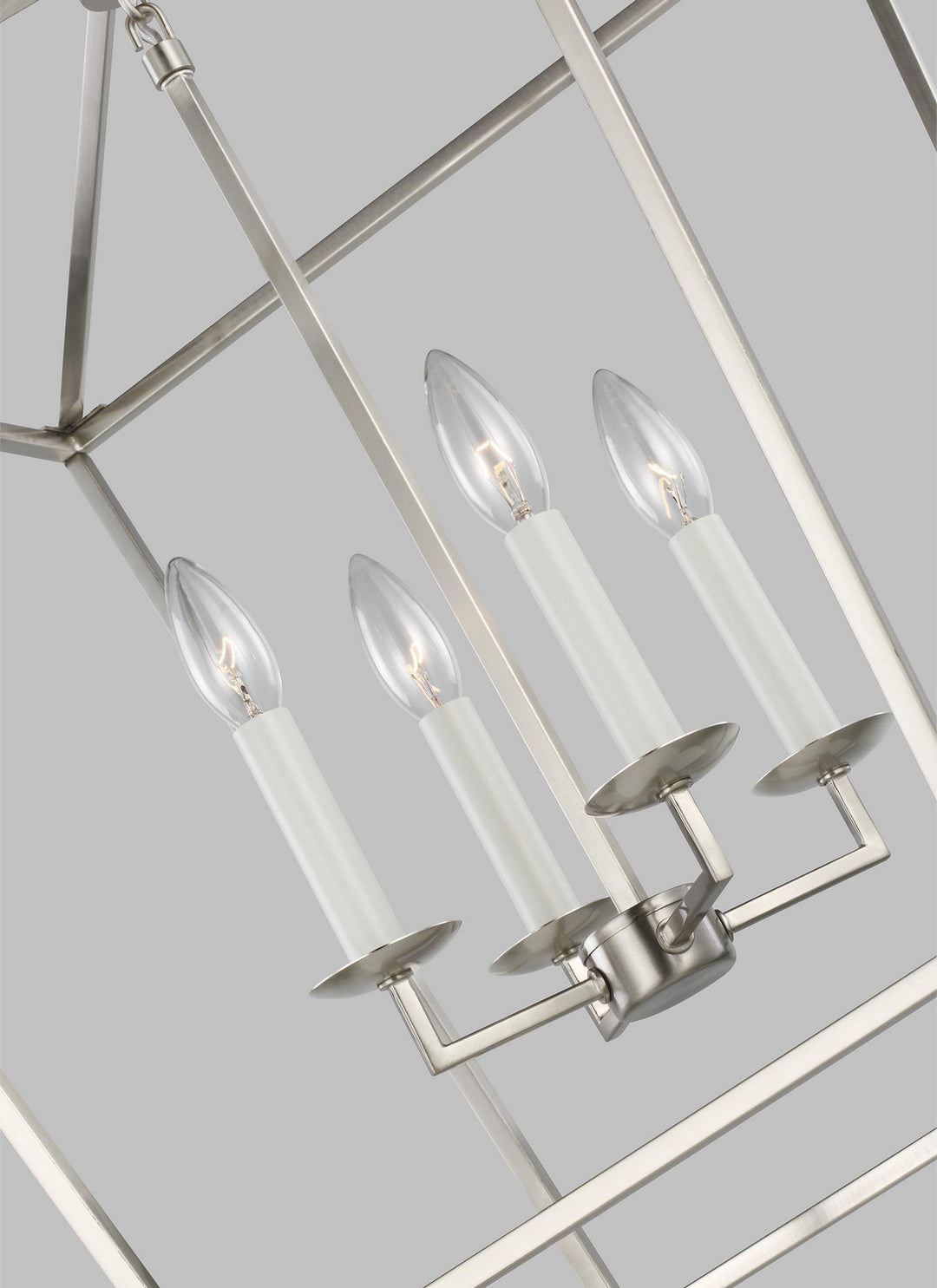 Visual Comfort Studio Canada - 5392604EN-962 - Four Light Lantern - Dianna - Brushed Nickel
