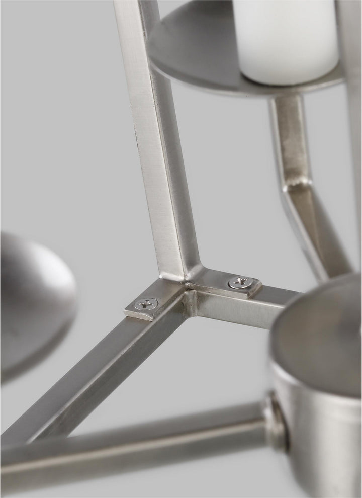 Visual Comfort Studio Canada - 5392604EN-962 - Four Light Lantern - Dianna - Brushed Nickel