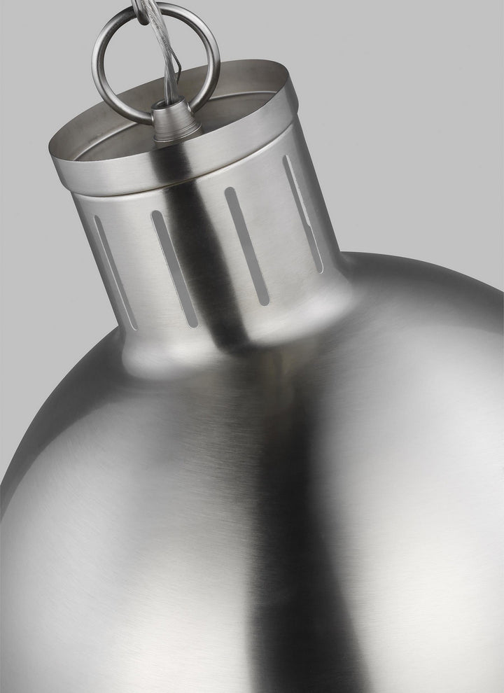 Visual Comfort Studio Canada - 6577101EN3-962 - One Light Pendant - Hanks - Brushed Nickel