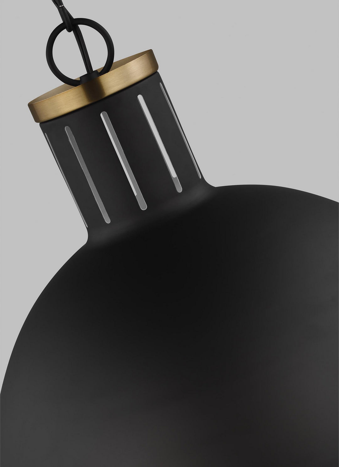 Visual Comfort Studio Canada - 6677101EN3-112 - One Light Pendant - Hanks - Midnight Black