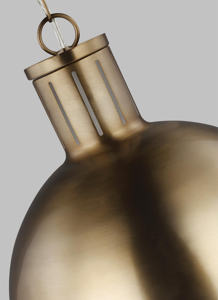Visual Comfort Studio Canada - 6677101EN3-848 - One Light Pendant - Hanks - Satin Brass