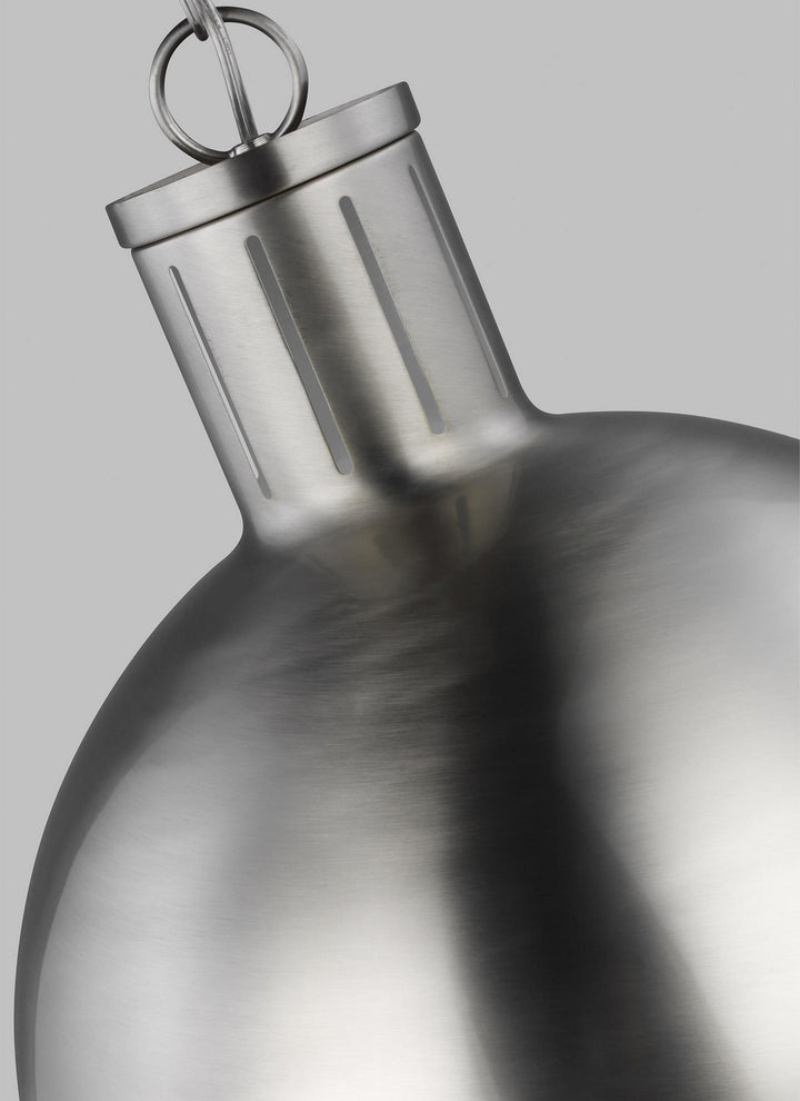 Visual Comfort Studio Canada - 6677101EN3-962 - One Light Pendant - Hanks - Brushed Nickel