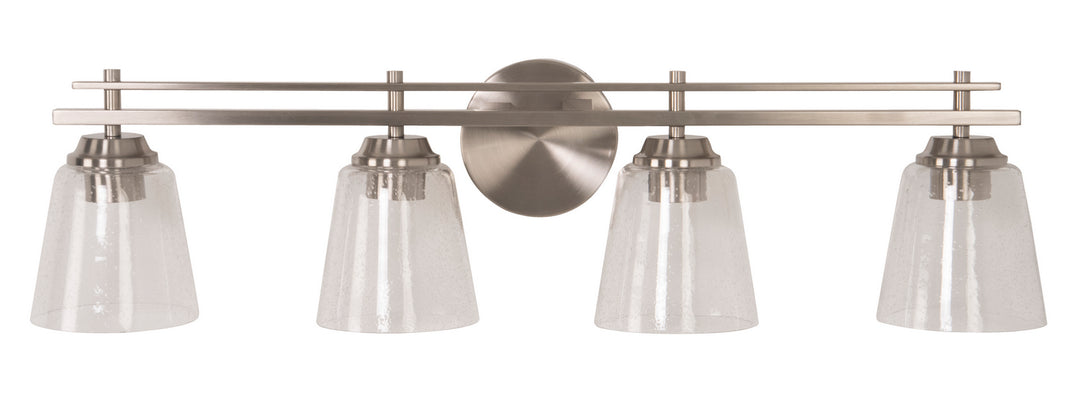 Craftmade Canada - 19633BNK4 - Four Light Vanity - Drake - Brushed Polished Nickel