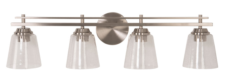 Craftmade Canada - 19633BNK4 - Four Light Vanity - Drake - Brushed Polished Nickel