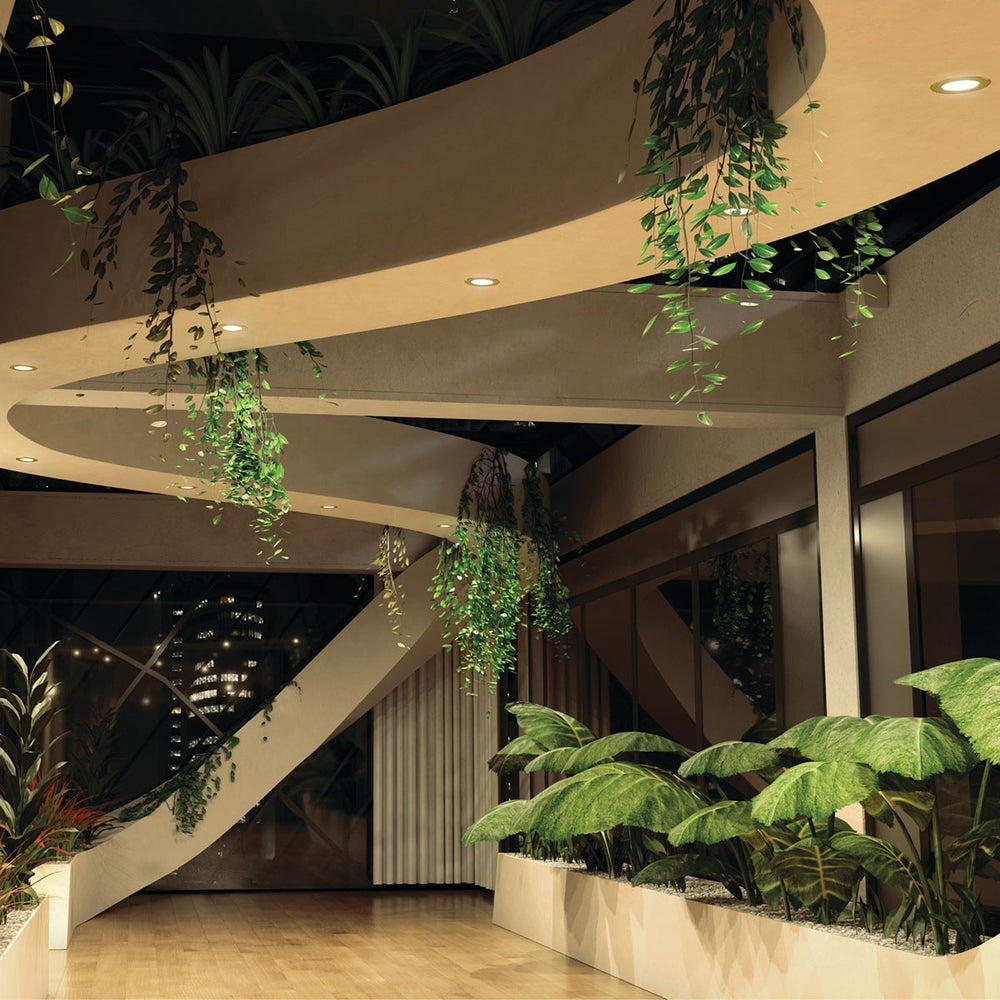 Kichler Canada - DLTSL04RNBR - Slim Downlight Trim - Direct To Ceiling Unv Accessor - Natural Brass