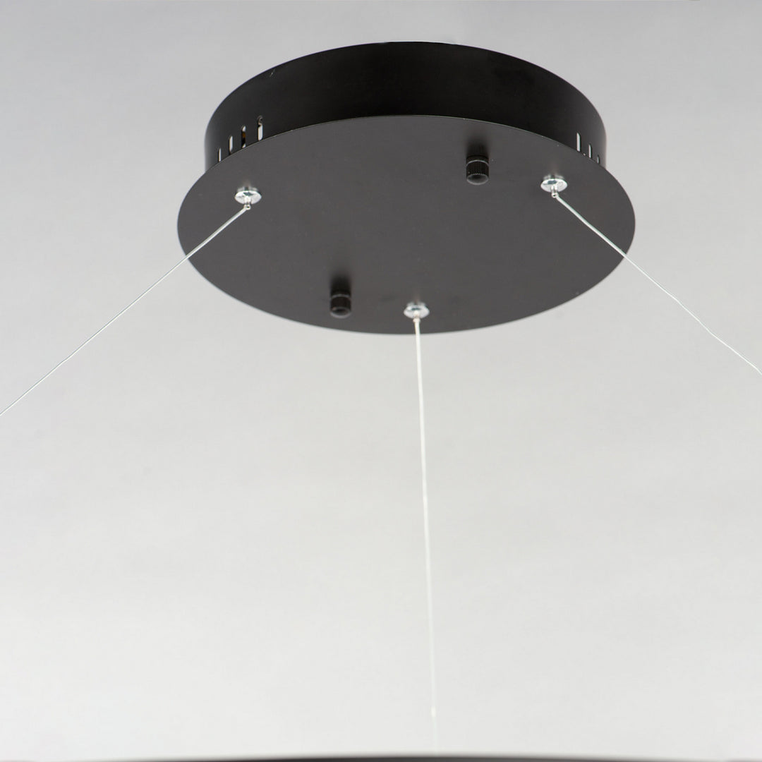 ET2 - E22724-BK - LED Pendant - Groove WiZ - Black