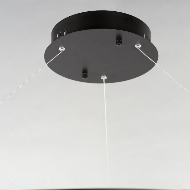 ET2 - E22726-BK - LED Pendant - Groove WiZ - Black