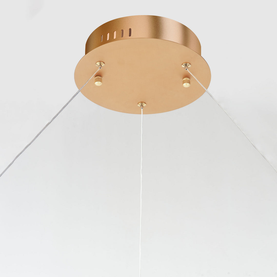 ET2 - E22726-GLD - LED Pendant - Groove WiZ - Gold