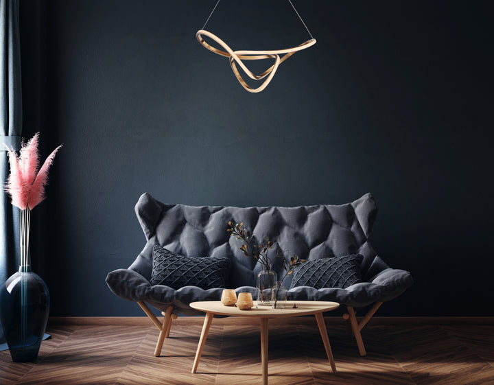 ET2 - E20456-BCN - LED Pendant - Perpetual - Brushed Champagne