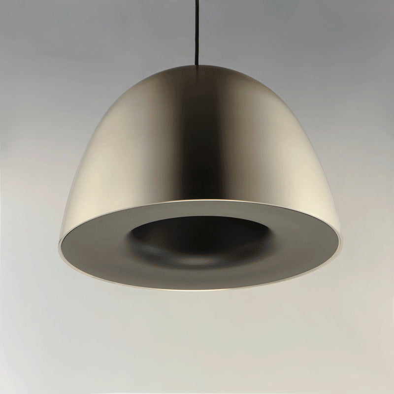 ET2 - E24916-SNBK - LED Pendant - Fungo - Satin Nickel / Black