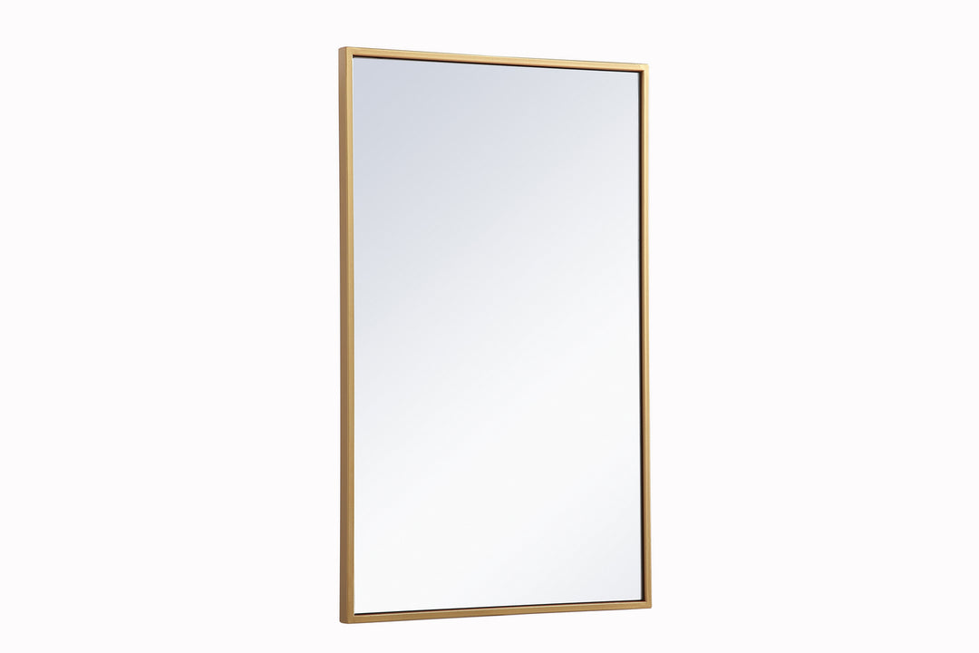 Elegant Lighting - MR571728BRS - Medicine Cabinet - Wyn - Brass