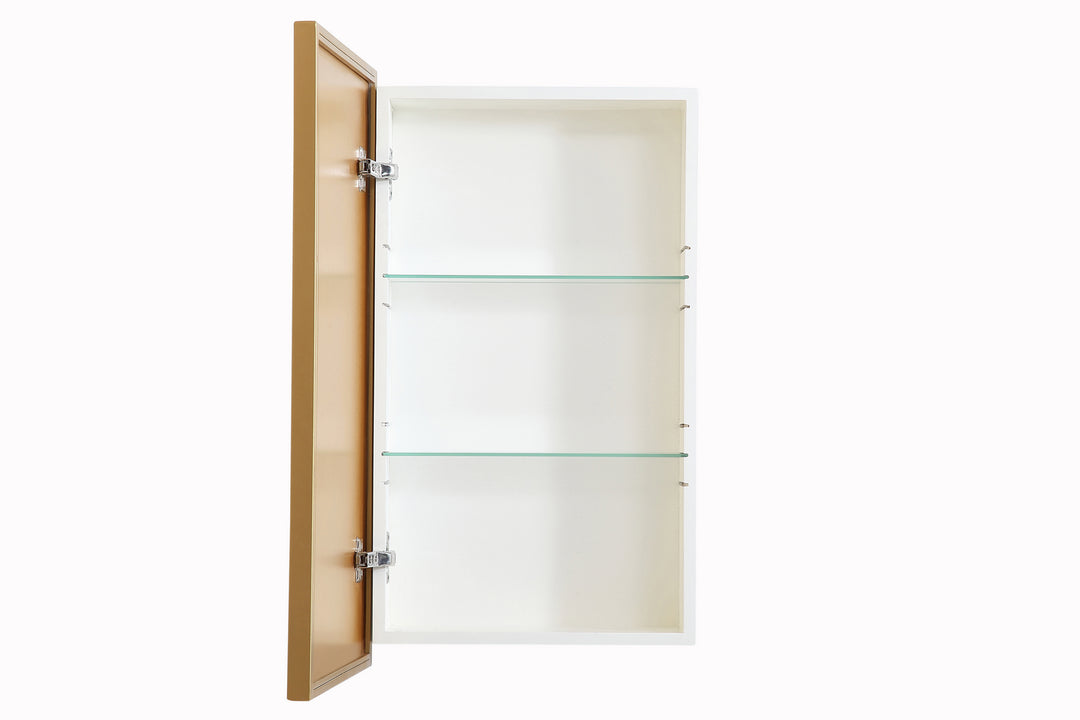 Elegant Lighting - MR571728BRS - Medicine Cabinet - Wyn - Brass