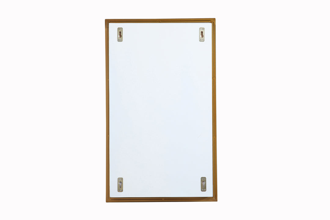 Elegant Lighting - MR571728BRS - Medicine Cabinet - Wyn - Brass