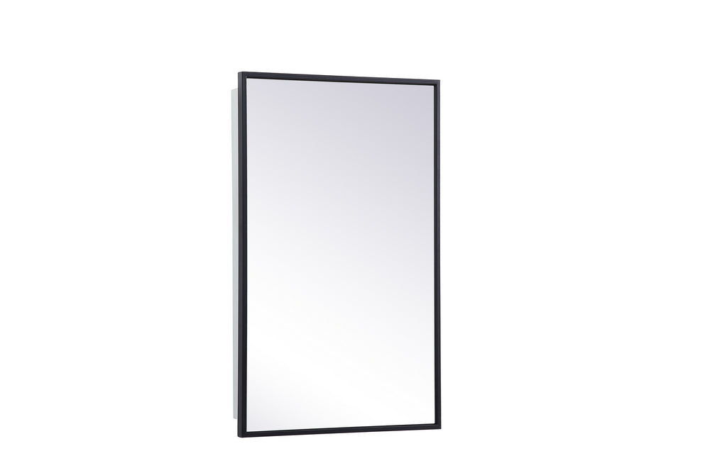 Elegant Lighting - MR571728BLK - Medicine Cabinet - Wyn - Black