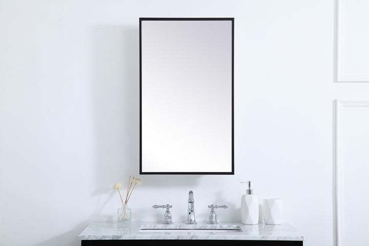 Elegant Lighting - MR571728BLK - Medicine Cabinet - Wyn - Black