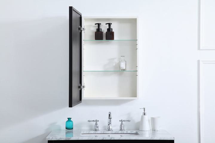 Elegant Lighting - MR572028BLK - Medicine Cabinet - Wyn - Black