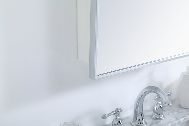 Elegant Lighting - MR572028S - Medicine Cabinet - Wyn - Silver
