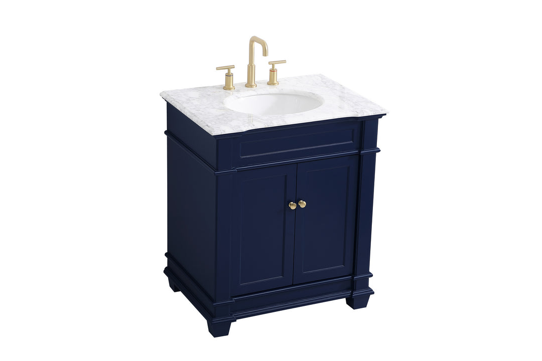 Elegant Lighting - VF50030BL - Bathroom Vanity Set - Wesley - Blue