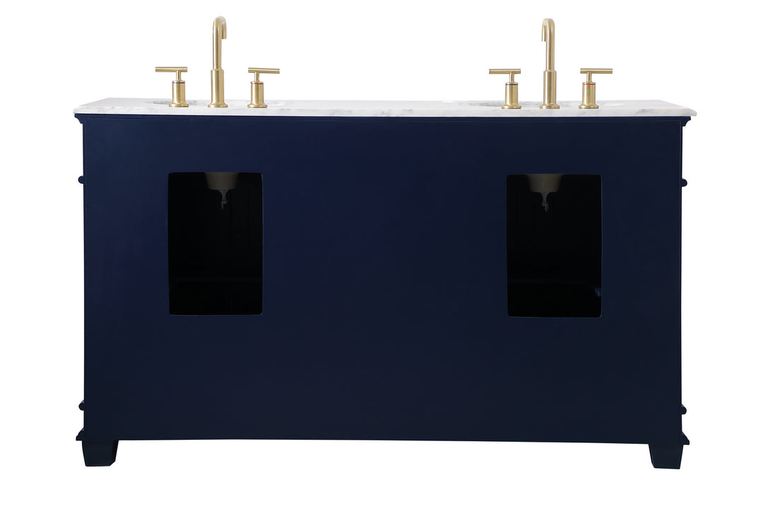 Elegant Lighting - VF50060DBL - Bathroom Vanity Set - Wesley - Blue