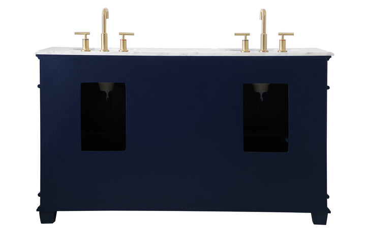 Elegant Lighting - VF50060DBL - Bathroom Vanity Set - Wesley - Blue