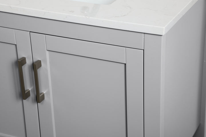 Elegant Lighting - VF16030GR-BS - Bathroom Vanity Set - Aubrey - Grey