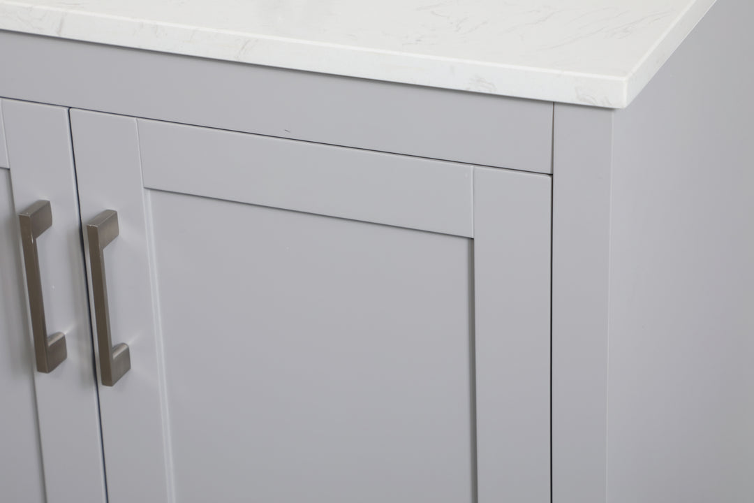 Elegant Lighting - VF17030GR-BS - Bathroom Vanity Set - Moore - Grey