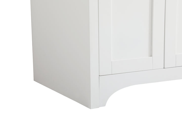 Elegant Lighting - VF17048WH-BS - Bathroom Vanity Set - Moore - White