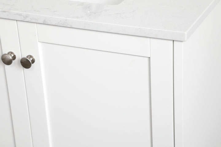 Elegant Lighting - VF18030WH-BS - Bathroom Vanity Set - Sommerville - White