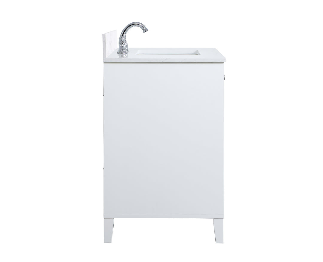 Elegant Lighting - VF18036WH-BS - Bathroom Vanity Set - sommerville - White