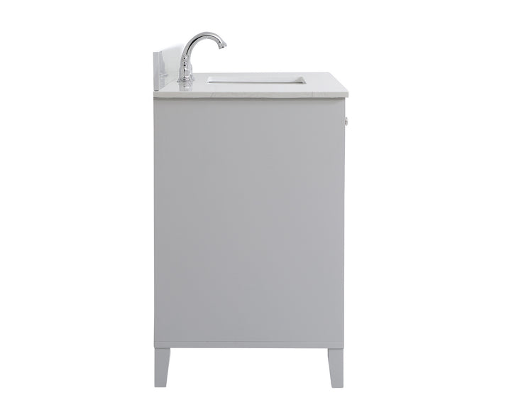 Elegant Lighting - VF18048GR-BS - Bathroom Vanity Set - sommerville - Grey