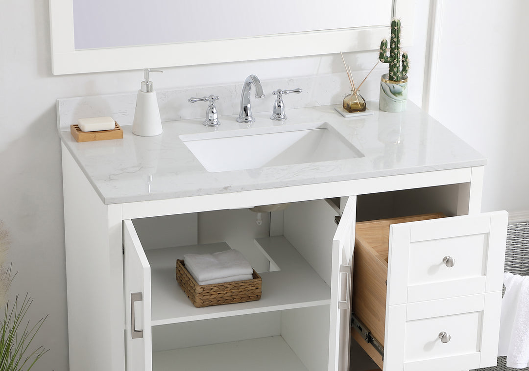 Elegant Lighting - BS1142CW - Backsplash - Calacatta White