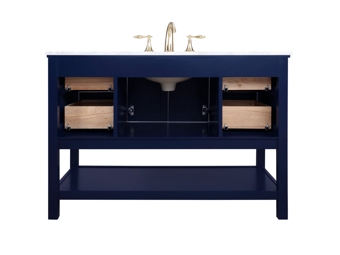 Elegant Lighting - VF27048BL - Bathroom Vanity Set - Metropolis - Blue