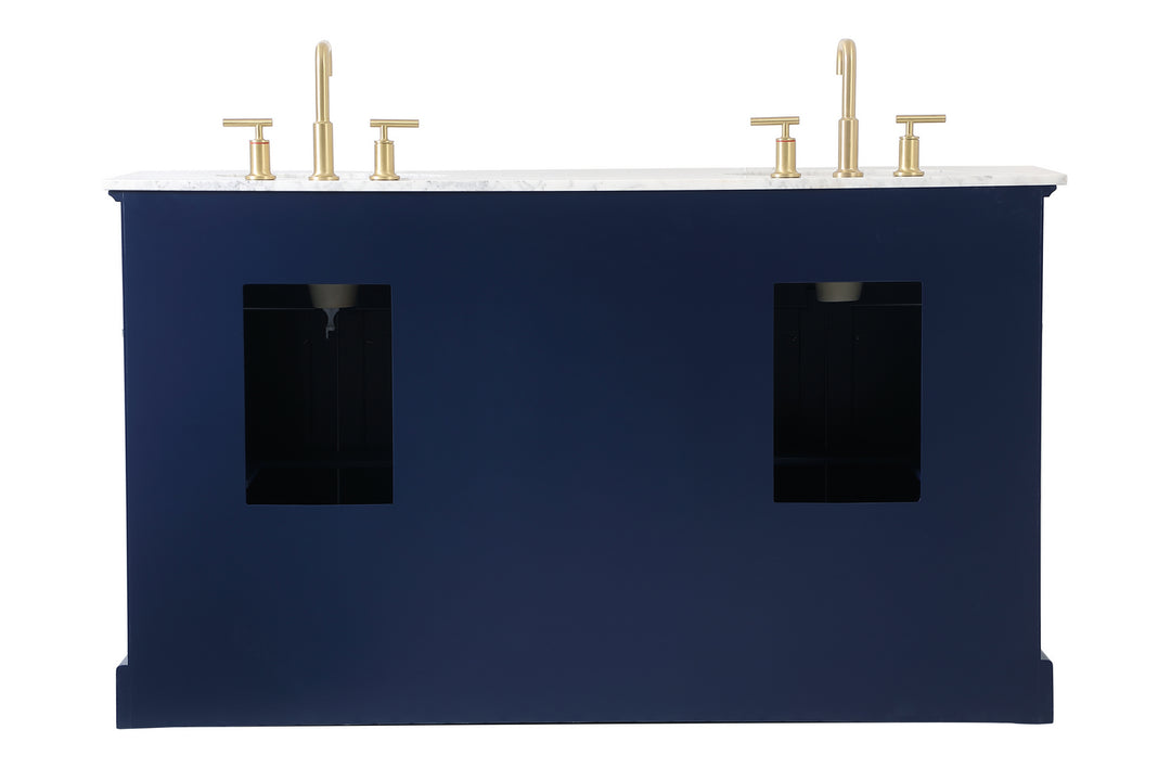 Elegant Lighting - VF15060DBL - Bathroom Vanity Set - Americana - Blue