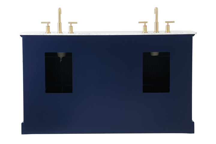Elegant Lighting - VF15060DBL - Bathroom Vanity Set - Americana - Blue