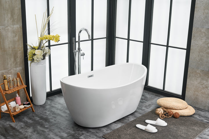 Elegant Lighting - BT10354GW - Bathtub - Ines - Glossy White