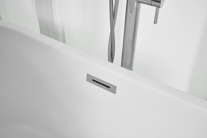 Elegant Lighting - BT10659GW - Bathtub - Odette - Glossy White